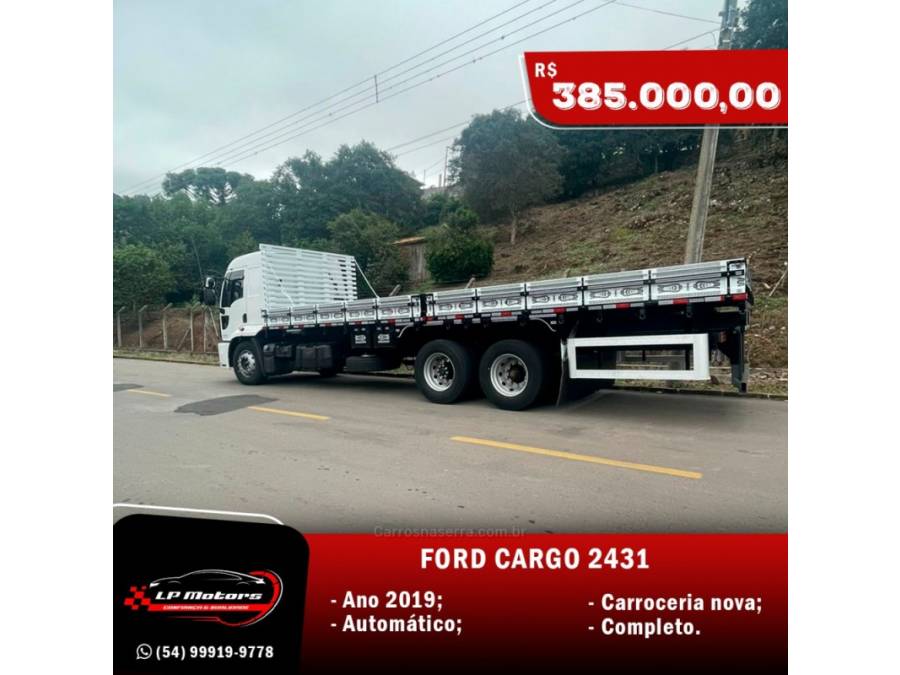 Placa MKV0792 - FORD CARGO 2429 L 2013 - Ke Placa